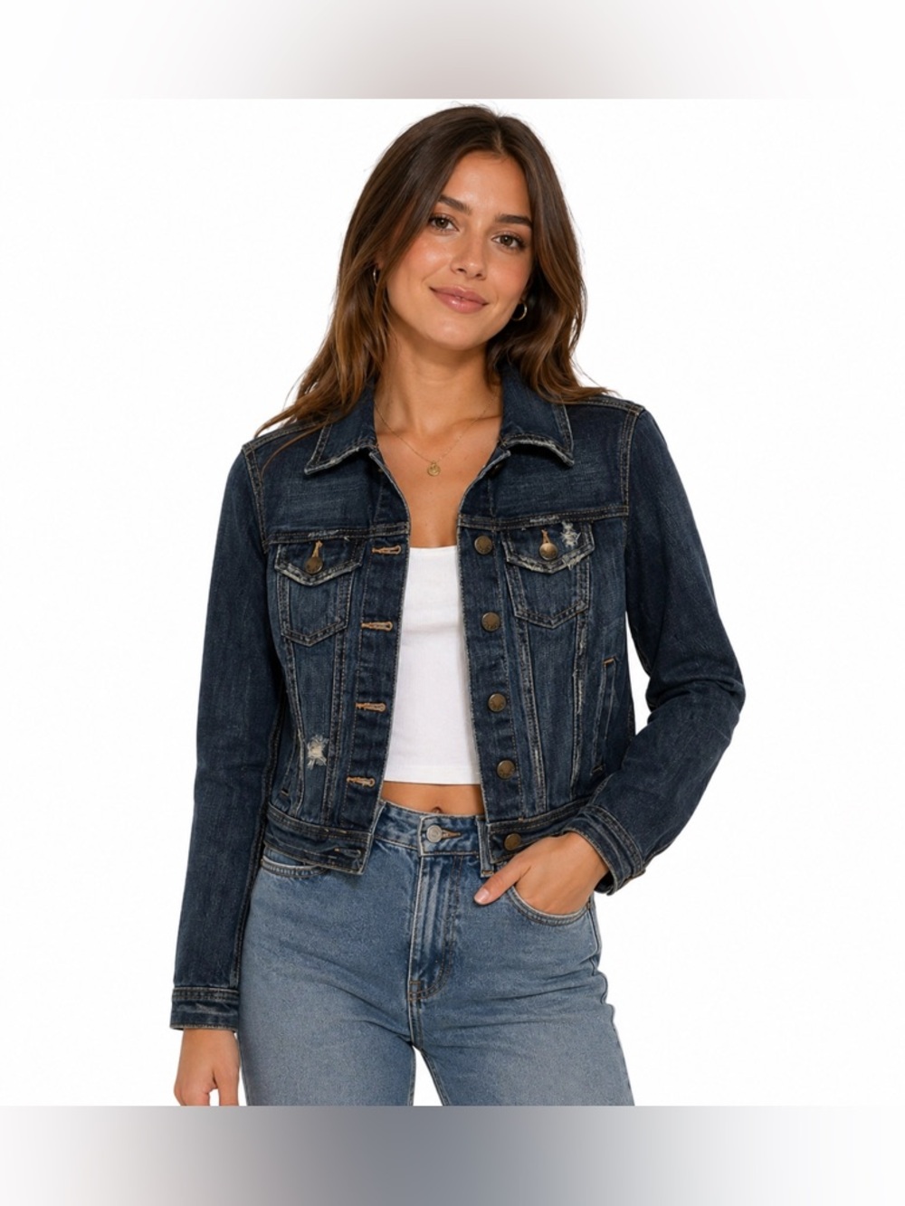 Women or Juniors Denim Jacket